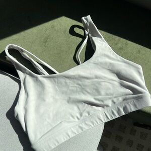 Athleta Light Purple/Gray Wireless Scoop Bralette